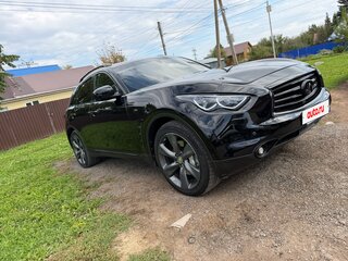 2012 Infiniti FX37 II (S51) Рестайлинг, чёрный, 1600000 рублей, вид 2