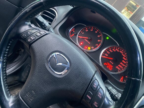 2006 Mazda 6 I (GG) Рестайлинг, серый, 520000 рублей - вид 11