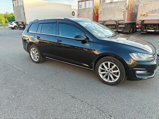 2014 Volkswagen Golf VII, чёрный, 1250000 рублей, вид 1