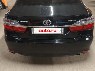 2015 Toyota Camry US Market VII (XV50) Рестайлинг, чёрный, 1800000 рублей, вид 3