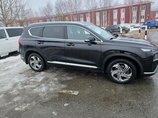 2021 Hyundai Santa Fe IV Рестайлинг, чёрный, 3200000 рублей, вид 2