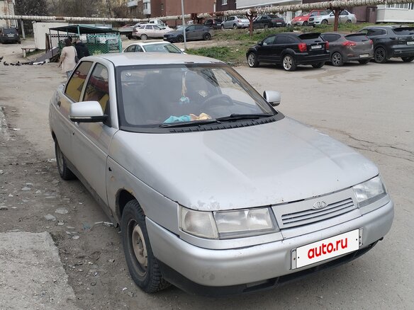 2000 Lada (ВАЗ) 2110, серебристый - вид 2