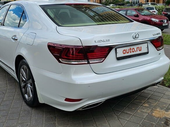 2013 Lexus LS Long 460 L IV Рестайлинг 2, белый, 3150000 рублей - вид 10