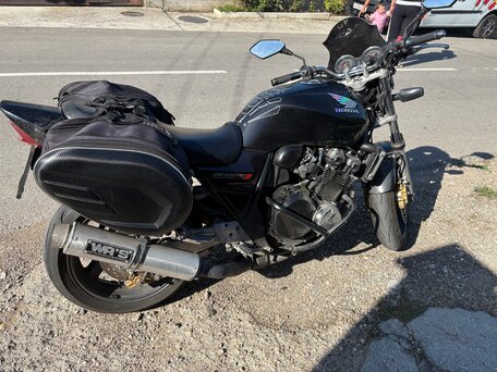 2003 Honda CB 400 Super Four, чёрный, 350000 рублей, вид 3