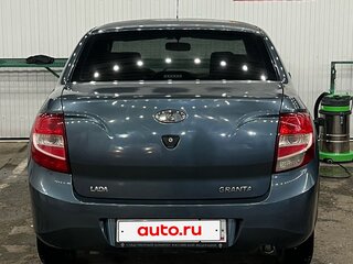 2013 Lada (ВАЗ) Granta I, чёрный, 480000 рублей, вид 4