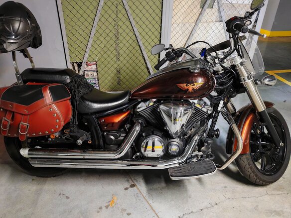 2011 Yamaha XVS950, коричневый, 599000 рублей - вид 1