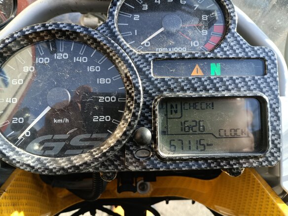 2012 BMW R 1150 GS, жёлтый, 750000 рублей - вид 4