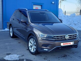2018 Volkswagen Tiguan II, коричневый, 1900000 рублей, вид 4