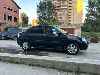 2009 Renault Logan I, чёрный, 390000 рублей, вид 2