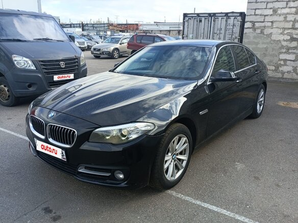 2013 BMW 5 серии 528i xDrive VI (F10/F11/F07) Рестайлинг, чёрный, 1700000 рублей