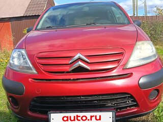 2009 Citroen C3 I Рестайлинг, красный, 450000 рублей, вид 1