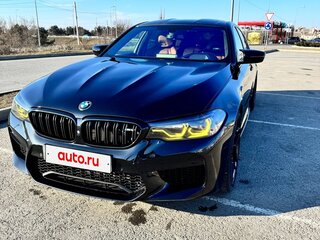 2018 BMW M5 Competition VI (F90), чёрный, 7800000 рублей, вид 3