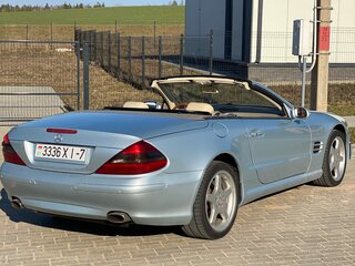 2002 Mercedes-Benz SL-Класс 500 5-speed V (R230), серый, 1700000 рублей, вид 4