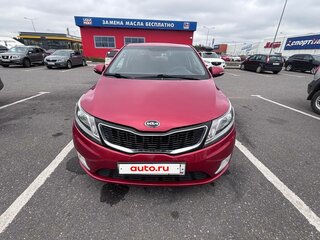 2012 Kia Rio 4-speed III, красный, 840000 рублей, вид 2