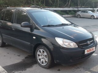 2007 Hyundai Getz I Рестайлинг, чёрный, 560000 рублей, вид 1