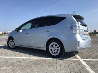 2013 Toyota Prius Alpha I (ZVW40/41), голубой, 1600000 рублей, вид 4