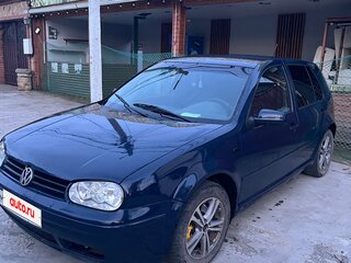1999 Volkswagen Golf IV, синий, 300000 рублей, вид 1