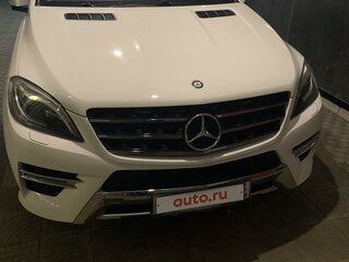 2013 Mercedes-Benz M-Класс 350 CDI III (W166), белый, 2900000 рублей, вид 1