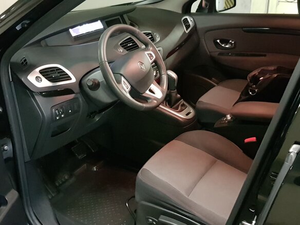 2012 Renault Scenic III Рестайлинг, чёрный - вид 4