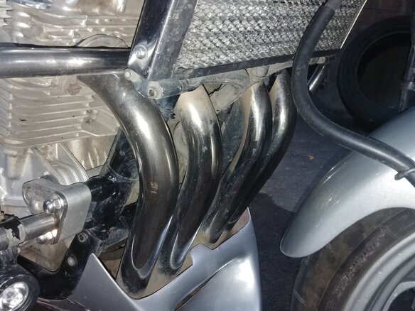 2001 Yamaha XJR1300, серебристый - вид 13