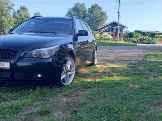 2006 BMW 5 серии 520d V (E60/E61), чёрный, 1000000 рублей, вид 1