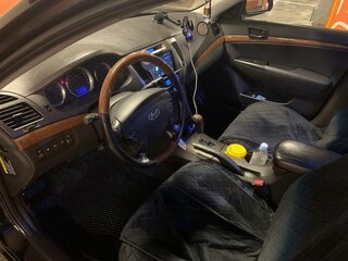 2008 Hyundai Sonata V (NF) Рестайлинг, чёрный, 750000 рублей, вид 5
