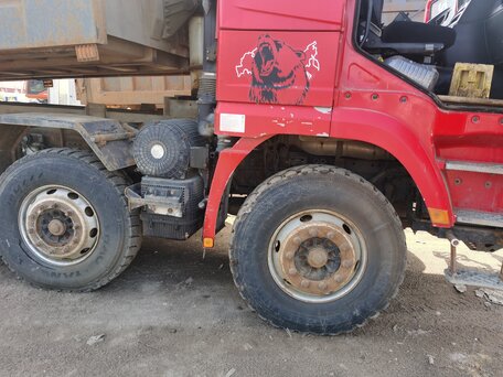 2022 Shacman (Shaanxi) SX3318, красный, 1865220 рублей, вид 3