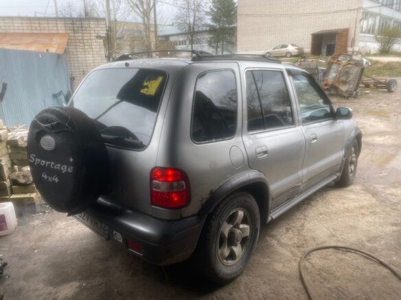 2000 Kia Sportage I, серебристый, 200000 рублей - вид 2