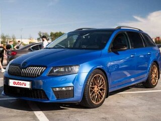 2014 Skoda Octavia III (A7), синий, 1500000 рублей, вид 1
