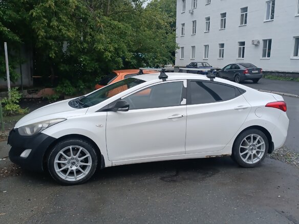2012 Hyundai Elantra V (MD), белый, 759999 рублей - вид 6