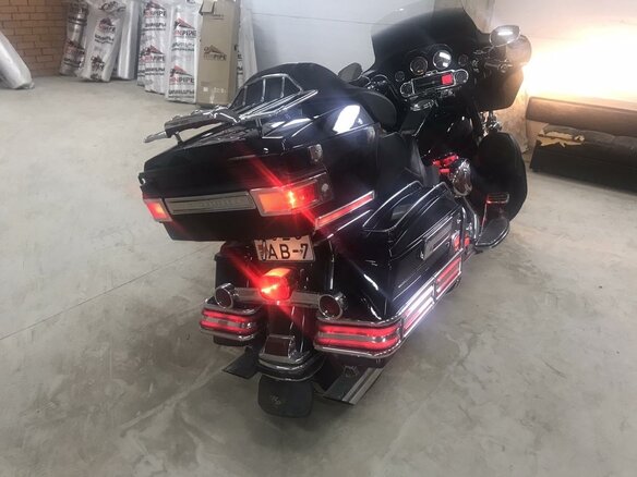 2005 Harley-Davidson Electra Glide, чёрный, 750000 рублей - вид 12