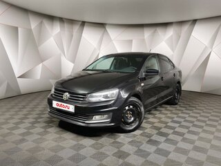 2017 Volkswagen Polo V Рестайлинг, чёрный, 900000 рублей, вид 1
