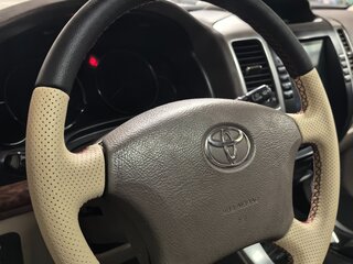 2003 Toyota Land Cruiser Prado 4-speed 120 Series, красный, 1750000 рублей, вид 3