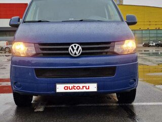 2010 Volkswagen Transporter T5 Рестайлинг, синий, 1350000 рублей, вид 1