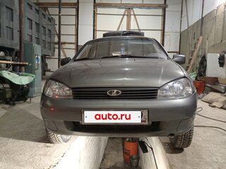 2011 Lada (ВАЗ) Kalina I, серый, 300000 рублей, вид 1