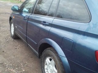 2008 SsangYong Kyron I Рестайлинг, синий, 800000 рублей, вид 2