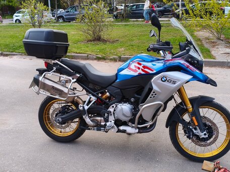 2019 BMW F 850 GS Adventure, синий, 1229000 рублей, вид 3
