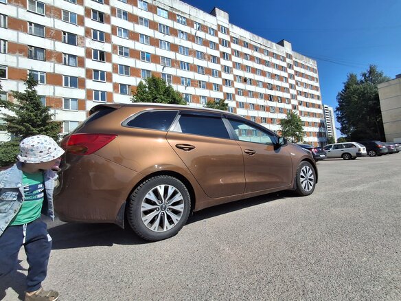 2017 Kia Ceed II Рестайлинг, коричневый, 1430000 рублей - вид 6