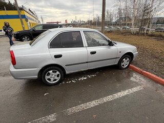 2006 Hyundai Accent ТагАЗ II, серебристый, 305000 рублей, вид 3
