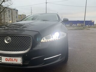 2010 Jaguar XJ Long IV (X351), чёрный, 1500000 рублей, вид 3
