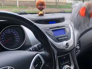 2011 Hyundai Elantra V (MD), красный, 1000000 рублей, вид 4
