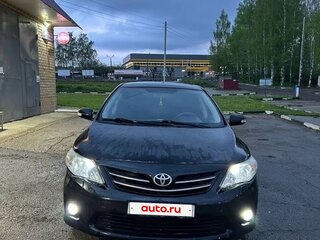 2011 Toyota Corolla X (E140, E150) Рестайлинг, чёрный, 1000000 рублей, вид 1