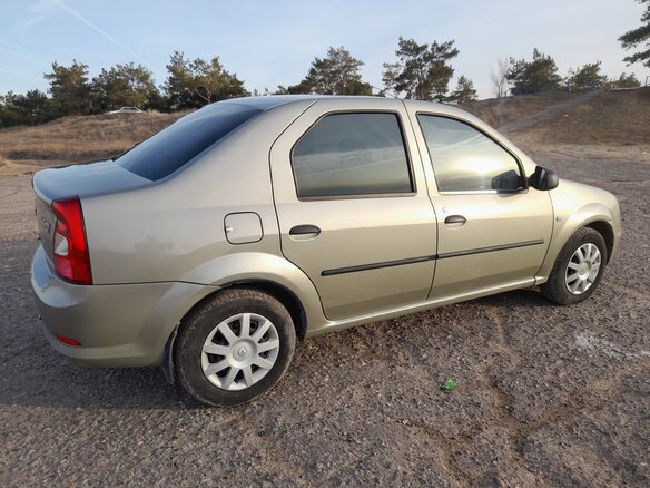 2012 Renault Logan I Рестайлинг, бежевый, 447000 рублей - вид 5