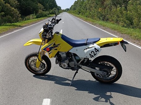2007 Suzuki DR-Z 400 SM, жёлтый, 449000 рублей, вид 3