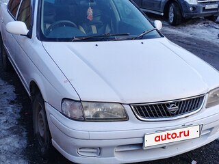 2001 Nissan Sunny B15, белый, 350000 рублей, вид 1