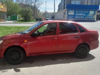 2012 Lada (ВАЗ) Granta I, красный, 330000 рублей, вид 4