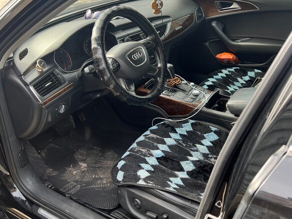 2011 Audi A6 IV (C7), чёрный, 1450000 рублей - вид 9