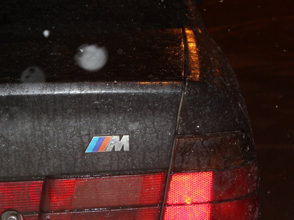 1988 BMW M5 II (E34), чёрный