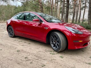 2020 Tesla Model 3 Long Range I, красный, 2550000 рублей, вид 2