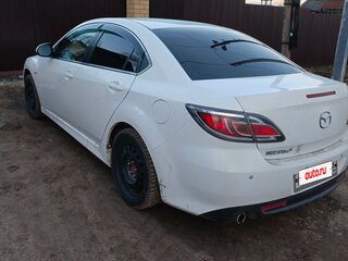 2011 Mazda 6 II (GH) Рестайлинг, белый, 650000 рублей, вид 5
